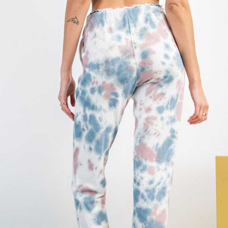 Very Berry Tie Dye Terry Joggers